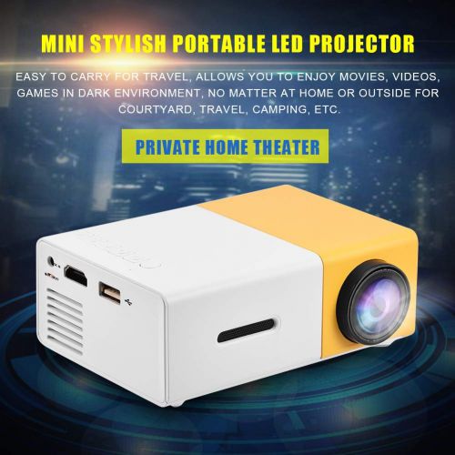  Upgraded Mini Projector, Asixx LED Portable Projector Full HD Mini Video Projector Support 1080P HDMI,...