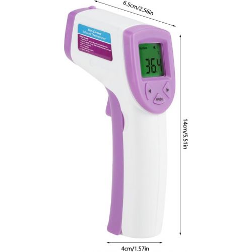  Asixx Body Thermometer, Body Thermometer, LCD Digital Thermometer Non-Contact IR Infrared Thermometer Forehead Thermometer Body Temperature Meter Infant, Babies, Children Adults