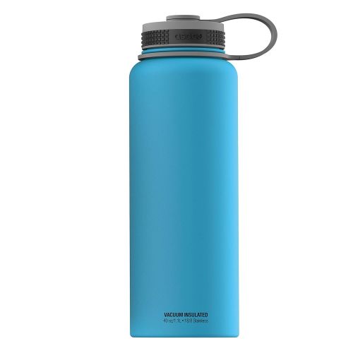  Asobu Mighty Flask Insulated Water Bottle, 40 oz, Blue