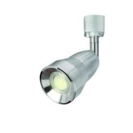 Aspects 2.8 in. 6-Watt Satin Nickel LED Adjustable Track Head Light