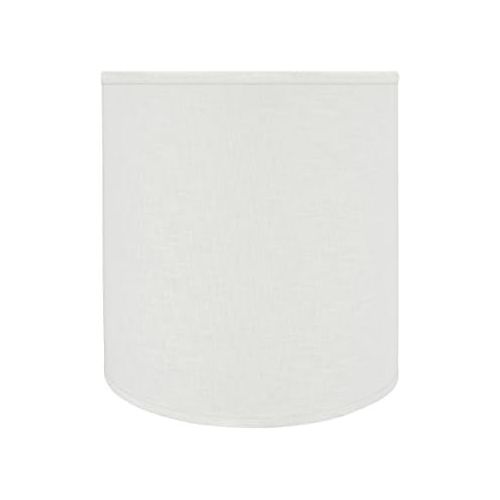  Aspen Creative 32532 Transitional Drum (Cylinder) Shaped Spider Construction Lamp Shade in Off White, 15 Wide (14 x 15 x 15)