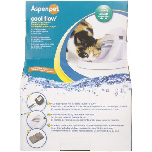  Aspen Pet Aspen pet Cool Flow Pet Fountain
