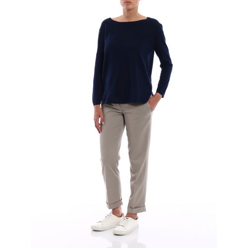  Aspesi Ultralight cotton boat neck sweater