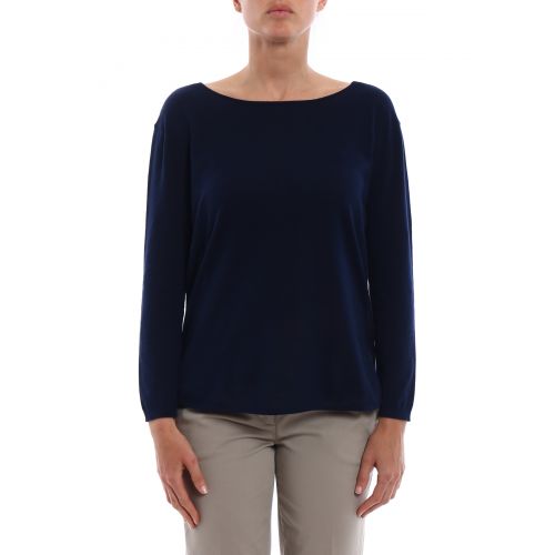  Aspesi Ultralight cotton boat neck sweater