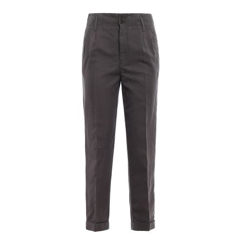  Aspesi Linen blend ankle length trousers