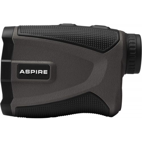  Aspire Golf Platinum Laser Rangefinder with Slope, 6X Magnification, 1000 Yards, Pin Seek, Target Lock, Vibration Alert, Noise Filtration, IPX5 Water Resistance  Case and Battery