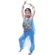 Astage Girls Arabian Princess Costume Belly Dancing Dress Halloween Carnival Set