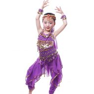 Astage Girls Genie Costume India Belly Dance Arabian Princess Halloween Costume