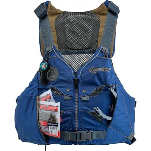  Astral, V-Eight Fisher Life Jacket PFD for Kayak Fishing, Recreation and Touring