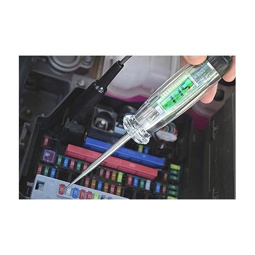  Astro Pneumatic Tool 7767 Digital LCD Wide Range Positive and Ground Circuit Tester - 3.5 - 60V,Green, Red