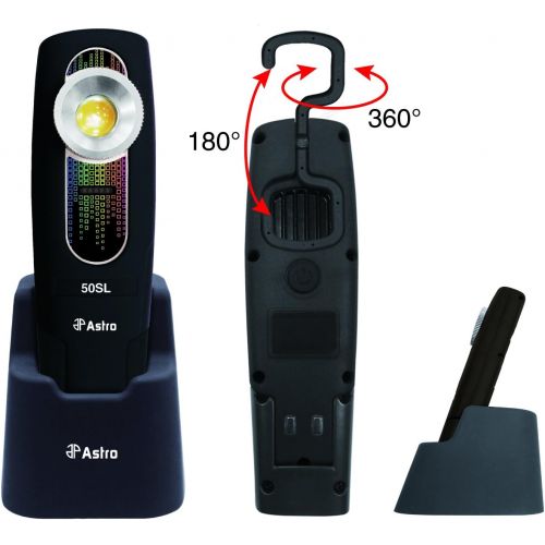  [아마존베스트]Astro Pneumatic Tool 50SL SunLight 400 Lumen Rechargeable Handheld Color Match Light - CRI 97
