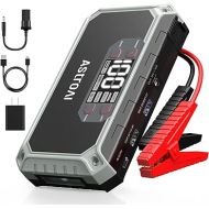 AstroAI Car Jump Starter, 2000A 12V 8-in-1 Battery Jump Starter, Up to 7.0L Gas & 4.0L Diesel Engines, Intuitive LED Screen, Quick Charge 3.0 Power Bank with Cigarette Adapter, Jumper Cable