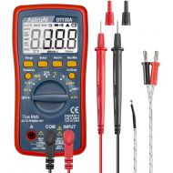 [아마존 핫딜]  [아마존핫딜]AstroAI Digital Multimeter, TRMS 4000 Counts Volt Meter Manual and Auto Ranging; Measures Voltage Tester, Current, Resistance, Continuity, Frequency; Tests Diodes, Temperature, Red