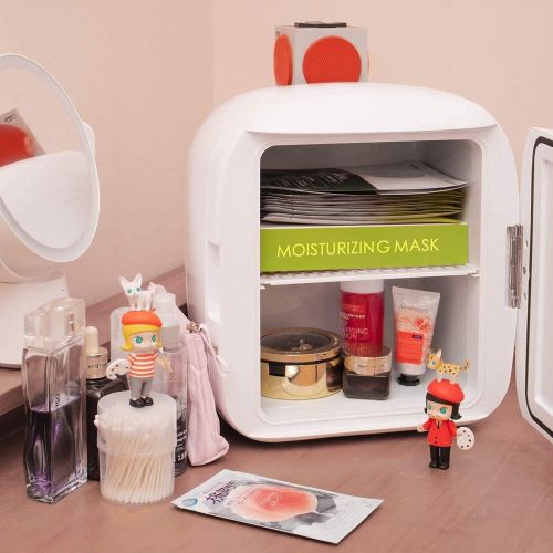  [아마존베스트]AstroAI Mini Fridge 9 Liter/12 Can Portable Electric Cooler and Warmer AC/DC for Bedroom, Food, Skincare, Breast Milk, Medications, Home Office and Travel