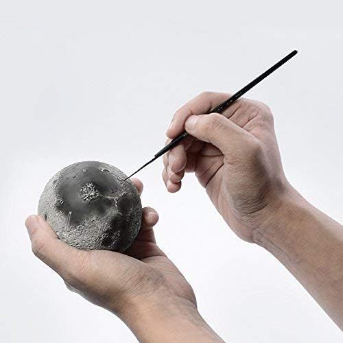  AstroReality LUNAR 3D Printed Scientific Moon Model, Hand Painted with Interactive Augmented Reality Educational Smartphone App, Perfect Home and Office Desk Decor Gift (LUNAR Regu