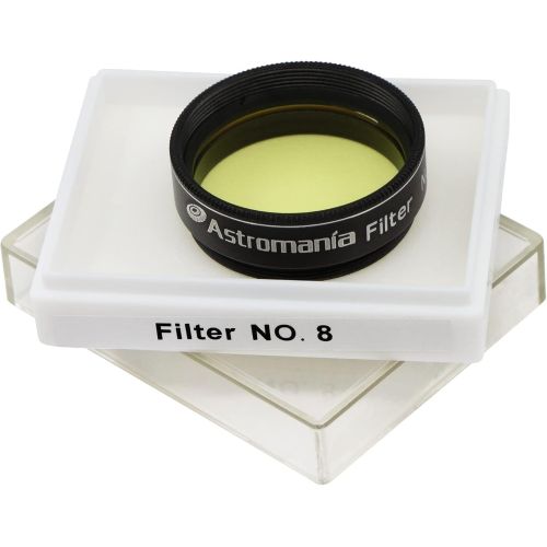  Astromania 1.25 Color/Planetary Filter - #8 Yellow