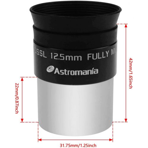  Astromania 1.25 12.5mm Super Ploessl Eyepiece - The Most Inexpensive Way of Getting A Sharp Image