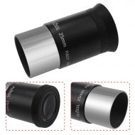 Astromania 1.25 25mm Plossl Telescope Eyepiece - 4-Element Plossl Design - Threaded for Standard 1.25inch Astronomy Filters