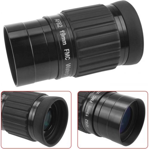  Astromania 2-82 Degree SWA-19mm Compact Eyepiece, Waterproof & Fogproof - Allows Any Water Enter The Interior and Always Enjoy an unobstructed View