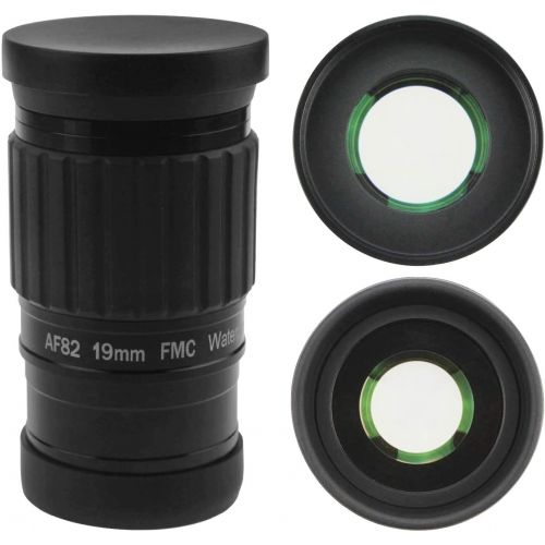  Astromania 2-82 Degree SWA-19mm Compact Eyepiece, Waterproof & Fogproof - Allows Any Water Enter The Interior and Always Enjoy an unobstructed View