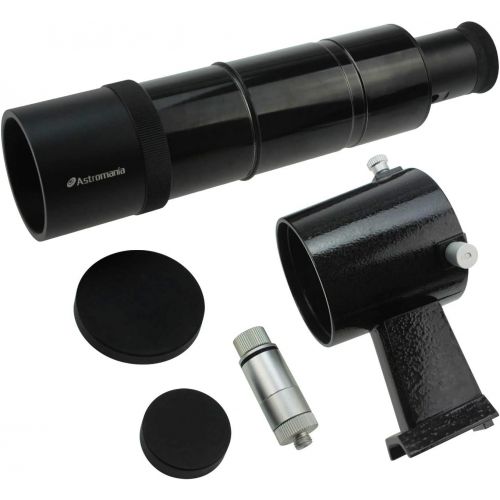  Astromania 9x50 Illuminated Finder Scope, Black - it Provides Both a Bright Image and Comfortable Viewing
