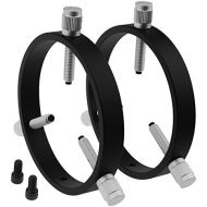 Astromania Adjustable Guiding Scope Rings 105 mm Inside Diameter (Pair) - for Telescope Tube Diameter or Finders 50 to 103mm
