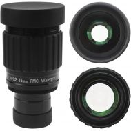 Astromania 1.25-82 Degree SWA-15mm Compact Eyepiece, Waterproof & Fogproof - Allows Any Water Enter The Interior and Always Enjoy an unobstructed View