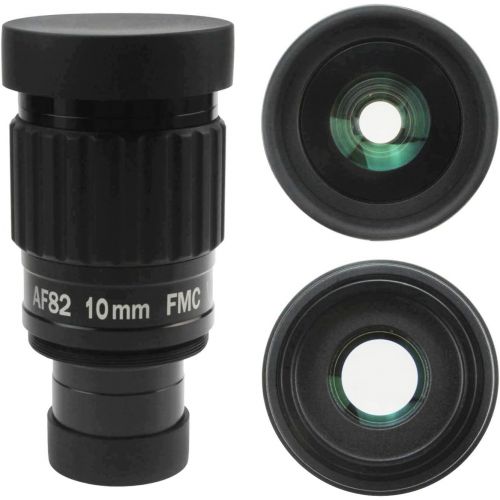  Astromania 1.25-82 Degree SWA-10mm Compact Eyepiece, Waterproof & Fogproof - Allows Any Water Enter The Interior and Always Enjoy an unobstructed View