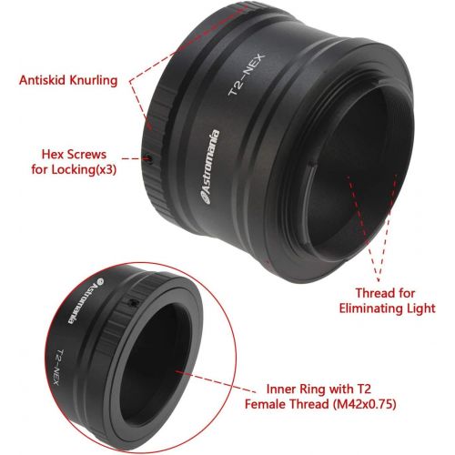  Astromania T/T2 Lens Mount Adapter Ring for Sony-NEX Camera