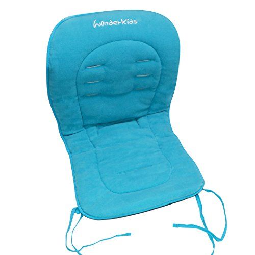  [아마존베스트]Asunflower Baby High Chair Cushion Pad, Soft Fabric Infant Stroller Seat Cover Pad with Ties