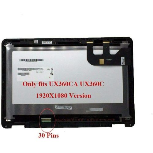 아수스 XIDIANPro New for Asus Zenbook UX360C UX360CA LCD Touch Screen Digitizer Assembly FHD 1920x1080 Version