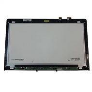 CMPXSP 13N0 PXA0112 for Asus N550 N550JV Q550L Q550LF 15.6 FHD 1920x1080 30PIN LED Touch Screen + Bezel Frame Assembly