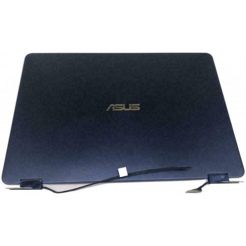 아수스 For Asus WTOTK 13.3 FHD (1920X1080) LCD Display + Touch Screen Cover Cable Hinges Complete Full Assembly Zenbook Q325 Q325UA Q325UAR (Blue)