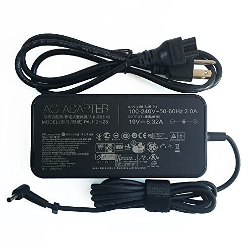 아수스 Origin Slim 19V 6.32A 120W AC Adapter Laptop Charger for ASUS ZenBook Pro ROG G501JW UX501J G501VW R501JW PU500CA Games Power Supply