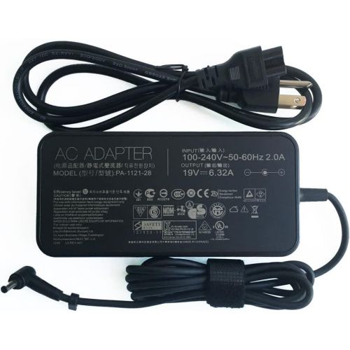 아수스 Origin Slim 19V 6.32A 120W AC Adapter Laptop Charger for ASUS ZenBook Pro ROG G501JW UX501J G501VW R501JW PU500CA Games Power Supply