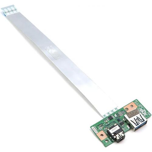  Asus.Corp Laptop Audio Jack USB I/O Board with Cable 90NB0J00 R12000 for Asus E203 VivoBook L203 X207 W203 Series