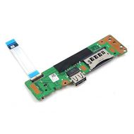 Asus.Corp USB Power Button Card Reader I/O Board with Cable 60NB0M80 IO1020 for Asus Q546F Q546FD BI7T14 Series