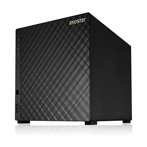  Asustor AS1004T v2, 4-Bay NAS (Diskless), Marvell Armada 1.6GHz Dual-Core, Personal Cloud NAS