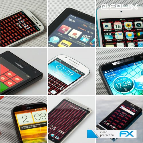  atFoliX Screen Protection Film Compatible with GoPro Fusion Screen Protector, Ultra-Clear FX Protective Film (3X)