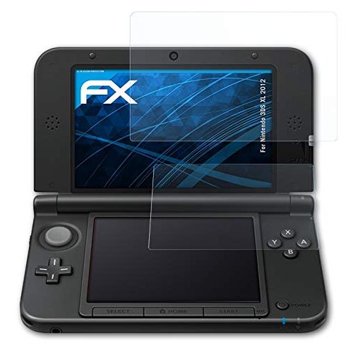  [아마존베스트]atFoliX FX-Clear Crystal-Clear Screen Protectors for Nintendo Games Console 3DS Series Devices
