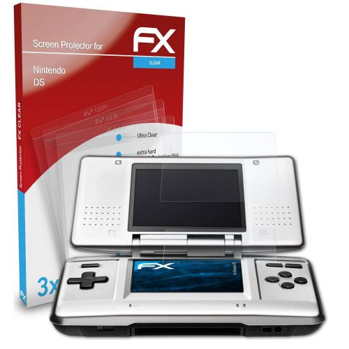  [아마존베스트]atFoliX FX-Clear Crystal-Clear Screen Protectors for Nintendo Games Console 3DS Series Devices
