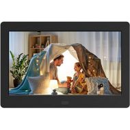 Digital Photo Frame with IPS Screen - Digital Picture Frame with 1080P Video, Music, Photo, Auto Rotate, Slide Show, Remote Control, Calendar, Time,1280x800, 16:9 (7 Inch Black)
