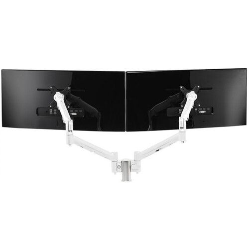  Atdec AWMS-2-D13-F Dual Dynamic Arm Mount (White)