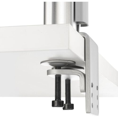  Atdec Triple-Monitor Arm Pyramid Desk Mount for Flat And Curved Monitors Up to 32