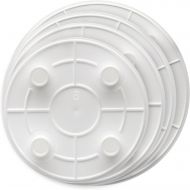 [아마존베스트]Ateco Lady Mary Plastic Cake Separator Plates, Set of 4: 6, 8, 10, 12-Inch, White