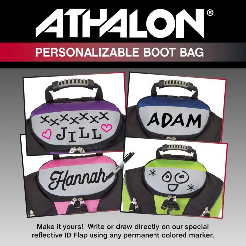  Athalon TriAthalon Adult Boot BagBackpack  SKI - Snowboard  Holds Everything  (Boots, Helmet, Goggles, Gloves)