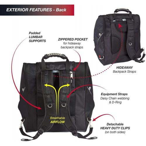  Athalon EVERYTHING BOOT BAGBACKPACK  SKI - SNOWBOARD  HOLDS EVERYTHING  (BOOTS, HELMET, GOGGLES, GLOVES)