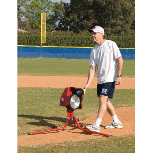  SSG  BSN Bulldog Single Wheel BaseballSoftball Combo Pitching Machine