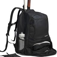 Athletico Premier Tennis Backpack - Tennis Bag Holds 2 Rackets in Padded Compartment | Separate Ventilated Shoe Compartment | Tennis Bags for Men or Women