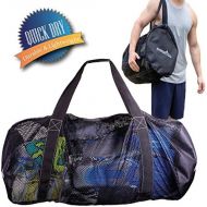 [아마존베스트]Athletico Mesh Dive Duffel Bag for Scuba or Snorkeling - XL Mesh Travel Duffle for Scuba Diving and Snorkeling Gear & Equipment - Dry Bag Holds Mask, Fins, Snorkel, and More